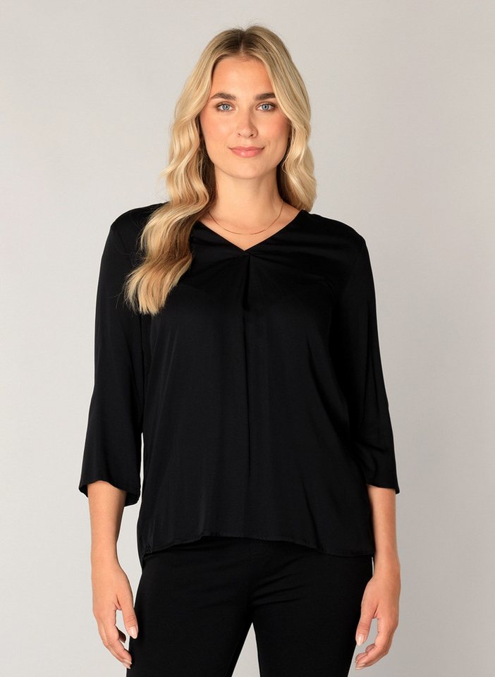 Base Level Shirtbluse mit V-Ausschnitt von Base Level