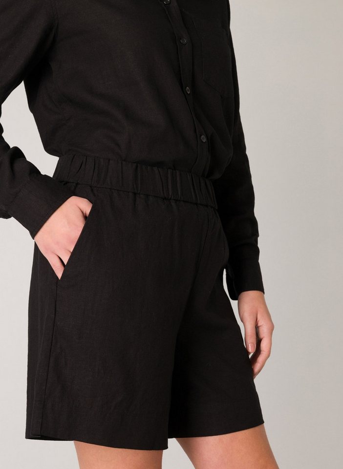 Base Level Shorts Sommerhose im Leinenmix von Base Level