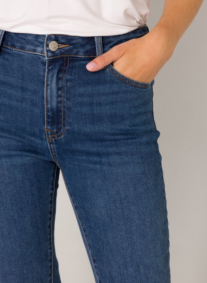 Base Level Slim-fit-Jeans Arin in blauer Waschung von Base Level