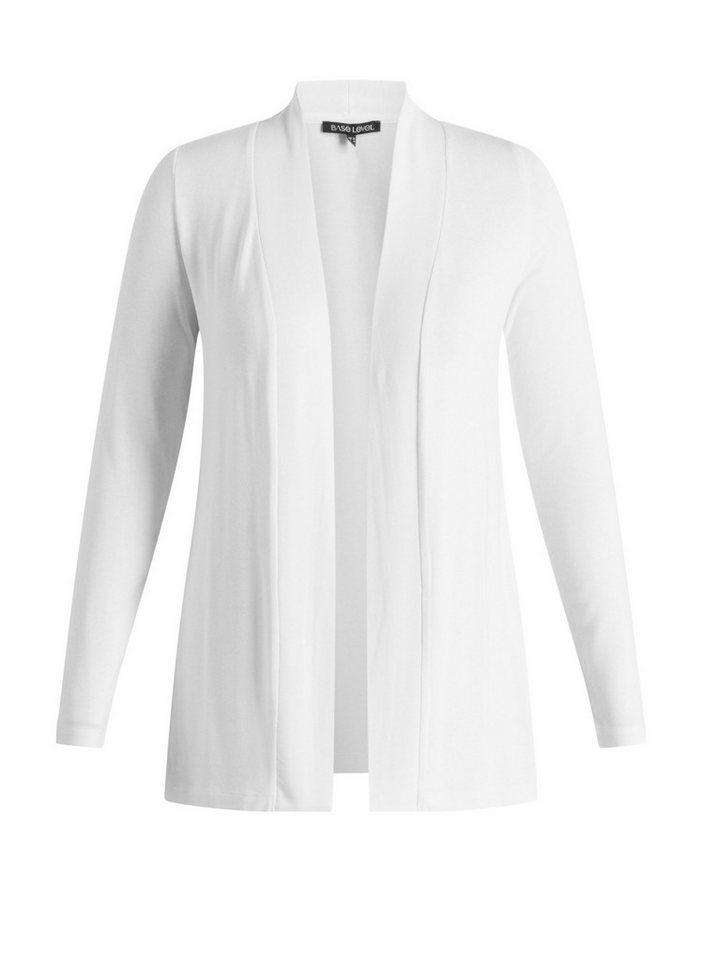 Base Level Strickjacke Yayla In elastischem Feinstrick von Base Level