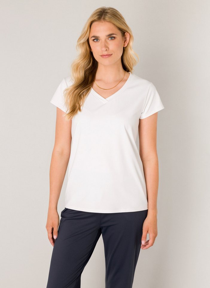Base Level T-Shirt Tilly mit V-Ausschnitt von Base Level