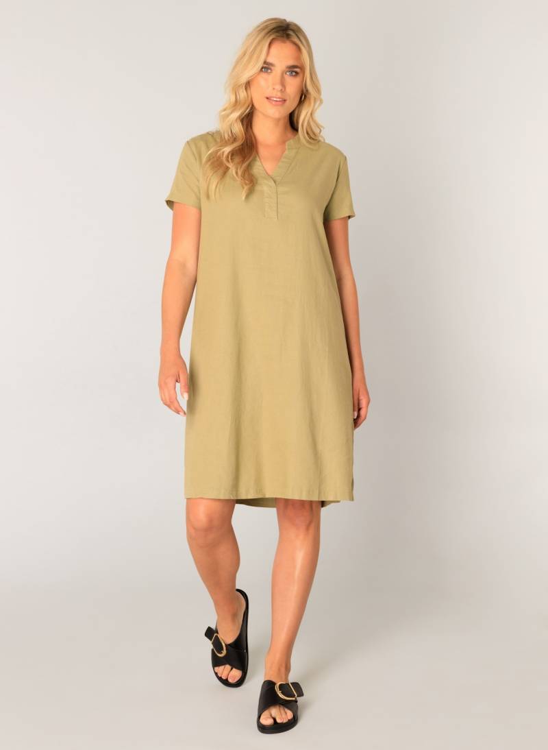 Base Level Tunikakleid "Yacin" Sommerkleid mit Leinen von Base Level
