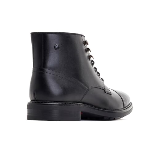 Base London Duke Herren-Schnürstiefel, Leder, Schwarz , 43 EU Base London Duke Herren-Schnürstiefel, Leder, Schwarz , 43 EU von Base London