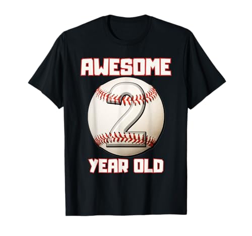 Bruh I'm 2 Dabbing Baseball 2. Geburtstag Party Kinder T-Shirt von Baseball Celebration Birthday Party Gifts Co