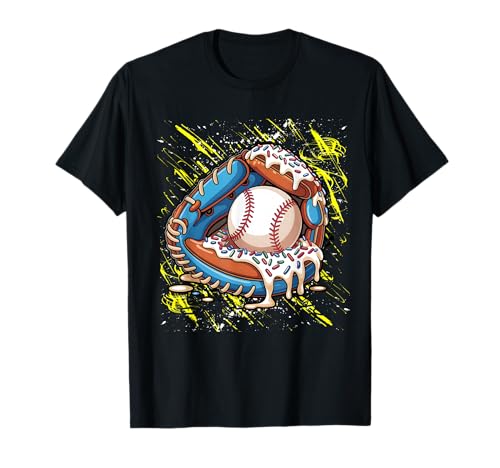 Baseballhandschuh Trendy Ice Cream Sprinkles Youth Boys Drip T-Shirt Baseballhandschuh Trendy Ice Cream Sprinkles Youth Boys Drip T-Shirt von Baseball Drip Designs by LazyPanda
