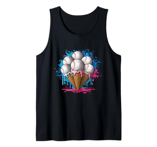 Tropfschmelzende Baseball-Eiswaffel für Jungen, Jugend, Kinder und Jugendliche Tank Top Tropfschmelzende Baseball-Eiswaffel für Jungen, Jugend, Kinder und Jugendliche Tank Top von Baseball Drip Designs by LazyPanda