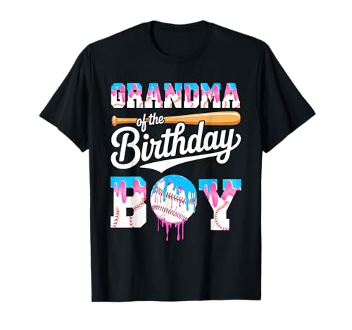 Baseball Drip Family Matching für Grandma of The Birthday Boy T-Shirt Baseball Drip Family Matching für Grandma of The Birthday Boy T-Shirt von Baseball Drip Family Matching Shirt