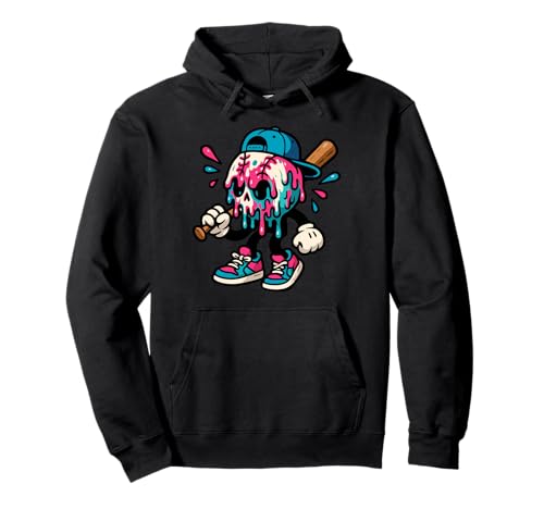 Baseball Drip Boys Ice Cream Youth Pullover Hoodie von Baseball Drip Lifestyle