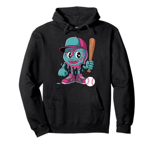Baseball Drip Boys Ice Cream Youth Pullover Hoodie von Baseball Drip Lifestyle