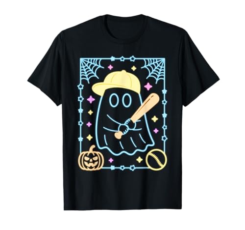 Niedlicher Halloween-Baseballschläger für Kinder, Jungen, Blau T-Shirt Niedlicher Halloween-Baseballschläger für Kinder, Jungen, Blau T-Shirt von Baseball Tees NYC