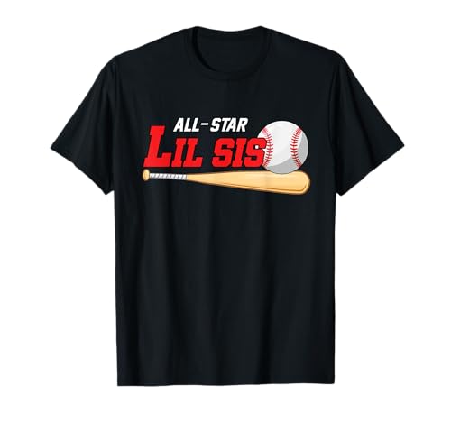 All Star Lil Sis – Sister Of The Birthday Boy Shirt Sport T-Shirt All Star Lil Sis – Sister Of The Birthday Boy Shirt Sport T-Shirt von Baseball Theme Birthday Outfit Family Matching