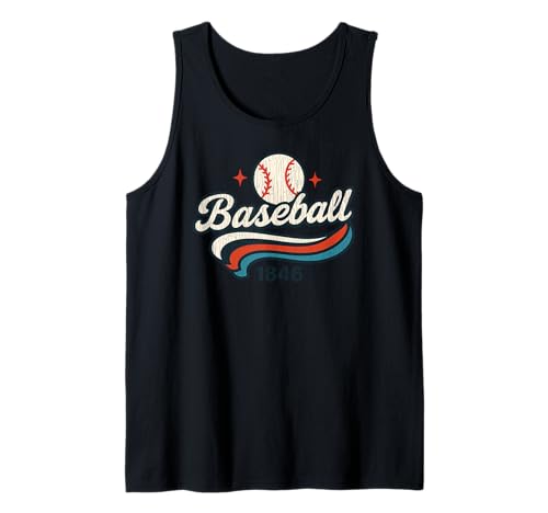 Baseball 1846 Sport Varsity Vintage Jungen Mädchen Tank Top Baseball 1846 Sport Varsity Vintage Jungen Mädchen Tank Top von BaseballAxis1