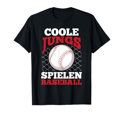 Baseballspieler Coole Jungs Spielen Baseball T-Shirt von Baseballspieler Baseball Geschenk