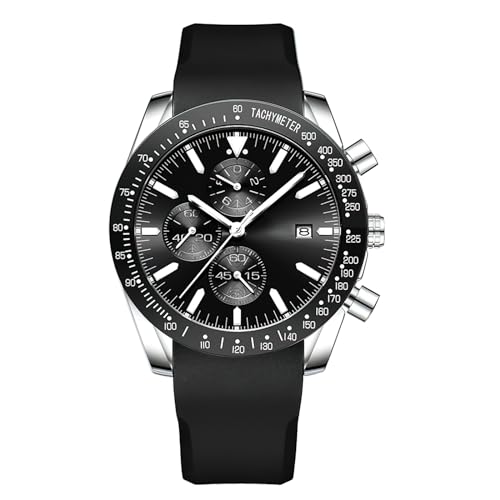 Basfur Herren Analog Quarz Uhr mit Silikon Armband Bas-Mon-Ho-111-04 von Basfur