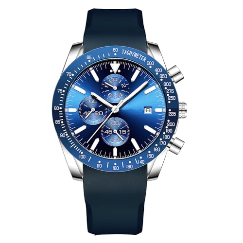Basfur Herren Analog Quarz Uhr mit Silikon Armband Bas-Mon-Ho-234-02 von Basfur