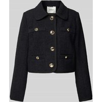 Bash Blazer mit Strukturmuster Modell 'MEIRADITH' in Black, Größe 36 von Bash