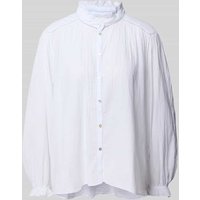 Bash Bluse mit Stehkragen Modell 'TABBIE' in Weiss, Größe 38 von Bash