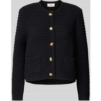Bash Cardigan mit aufgesetzten Taschen Modell 'GASPARD' in Black, Größe 40 von Bash