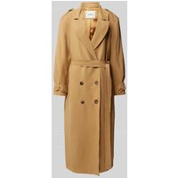 Bash Trenchcoat mit Bindegürtel Modell 'NANA' in Beige, Größe 32 von Bash