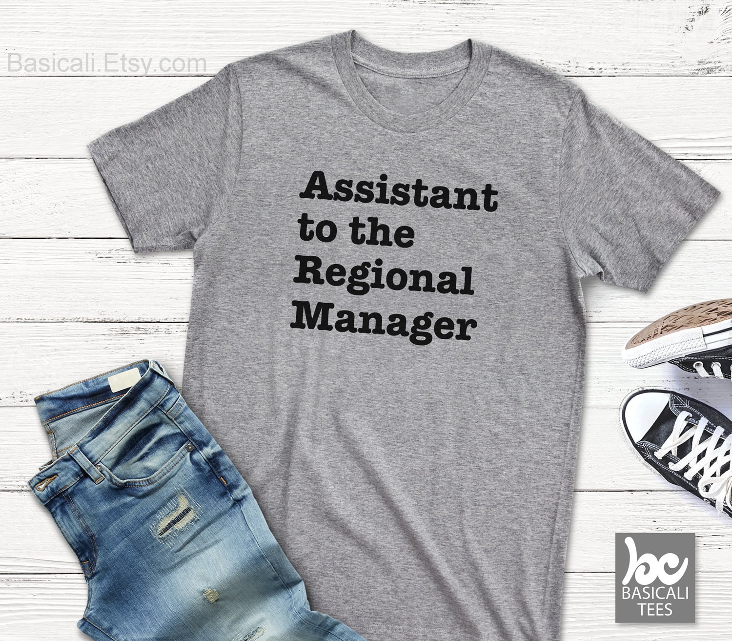 Das Office Shirt, Assistent Des Regionsleiters, Weiches Und Bequemes Unisex T-Shirt, Dunder Mifflin von BasiCali