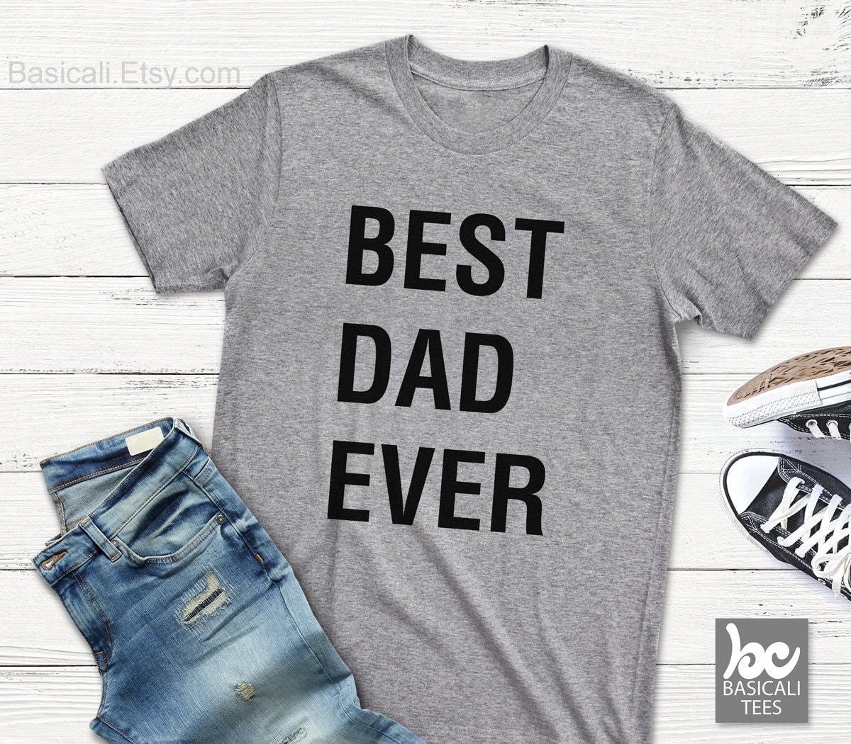 Lustiges Shirt, Papa Bester Aller Zeiten Schneller Versand, Weich Und Bequem Unisex T-Shirt, Neue Geschenke, Beste Qualität Materialien, Geburtstag von BasiCali