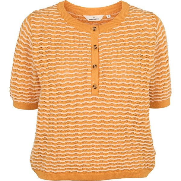 Basic Apparel Cashi Kurzarmpulli aus Bio-Baumwolle von Basic Apparel