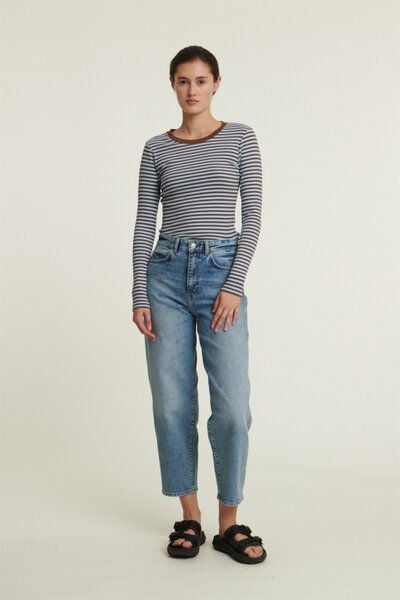 Basic Apparel LUDMILLA Langarmshirt aus Bio-Baumwolle von Basic Apparel