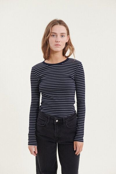 Basic Apparel LUDMILLA Langarmshirt aus Bio-Baumwolle von Basic Apparel