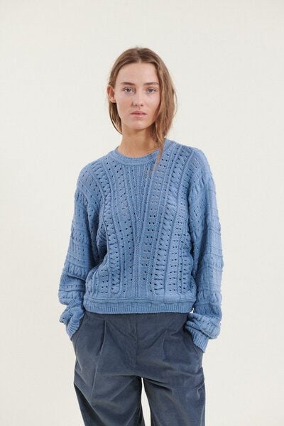 Basic Apparel Pullover WINIE BIAZ aus Bio-Baumwolle von Basic Apparel