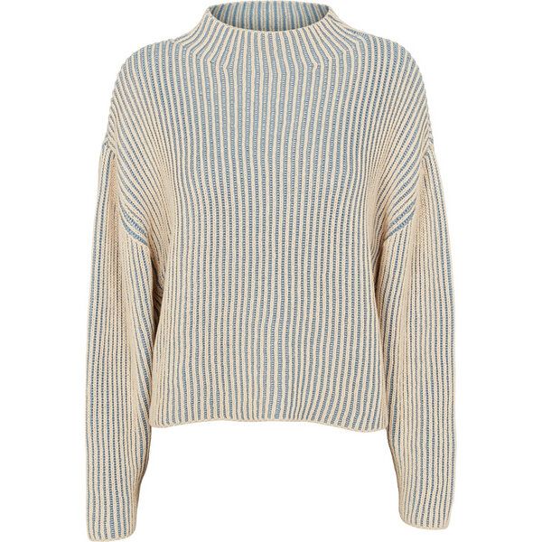 Basic Apparel Pullover WINIE zweifarbig 2-Colored aus Bio-Baumwolle von Basic Apparel