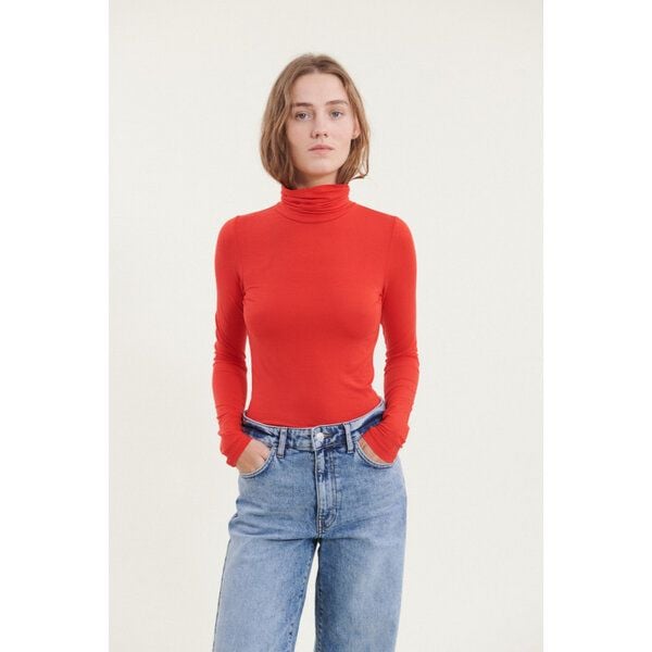 Basic Apparel Rollkragenshirt - Joline T-Neck - aus Tencel von Basic Apparel