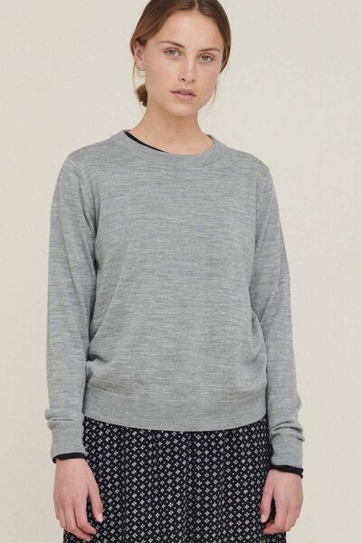 Basic Apparel Strickpullover Merino - Vera sweater - aus Merinowolle von Basic Apparel