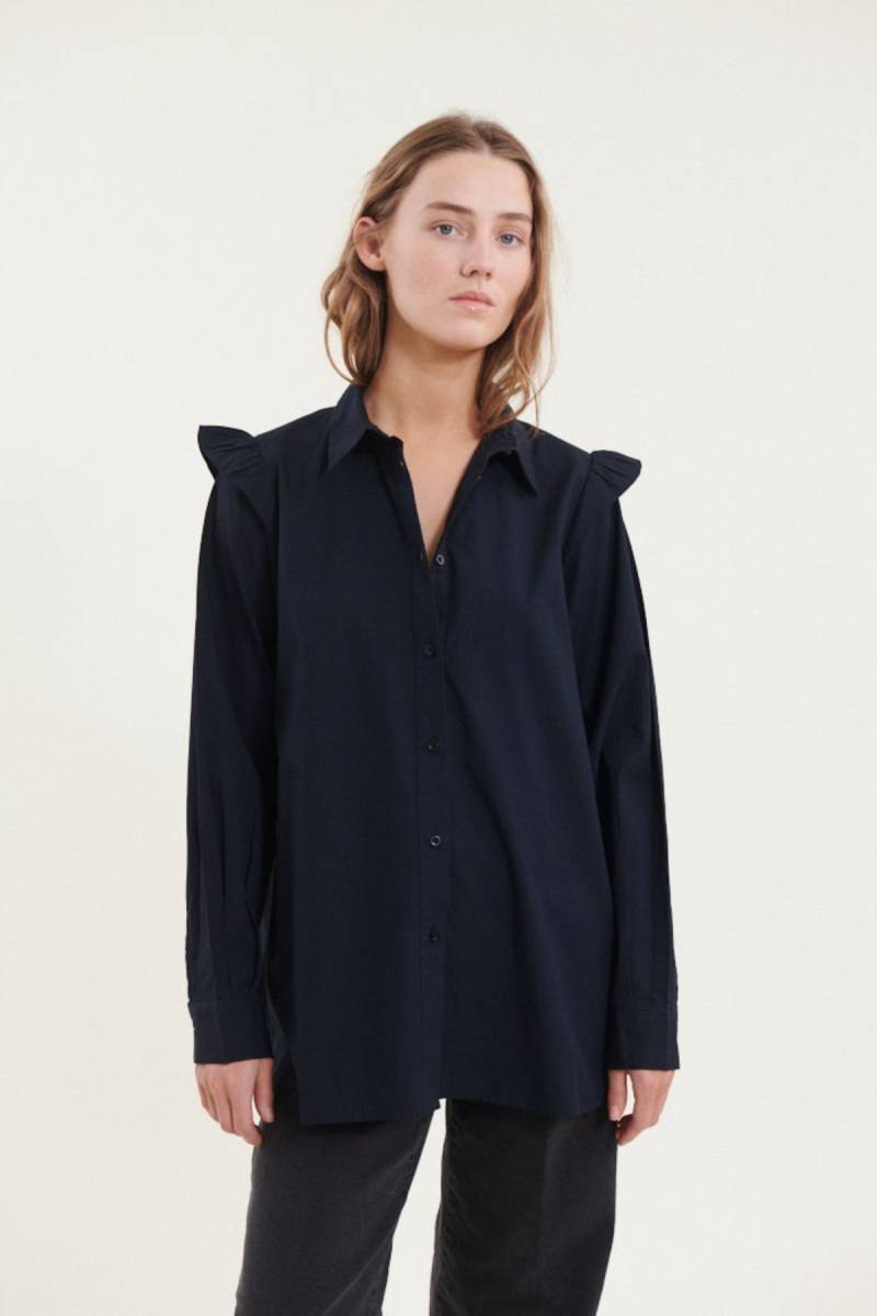 Bluse Milly Schwarz von Basic Apparel