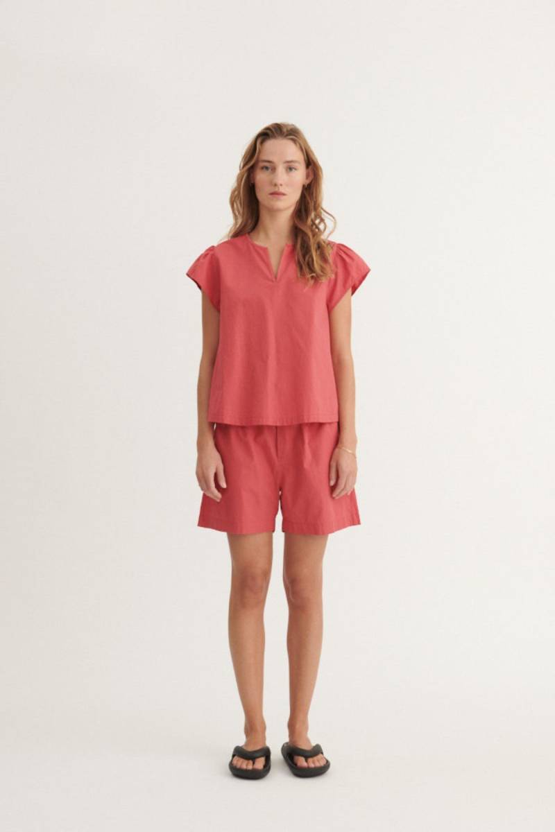 Bluse Silje Short Sleeve von Basic Apparel