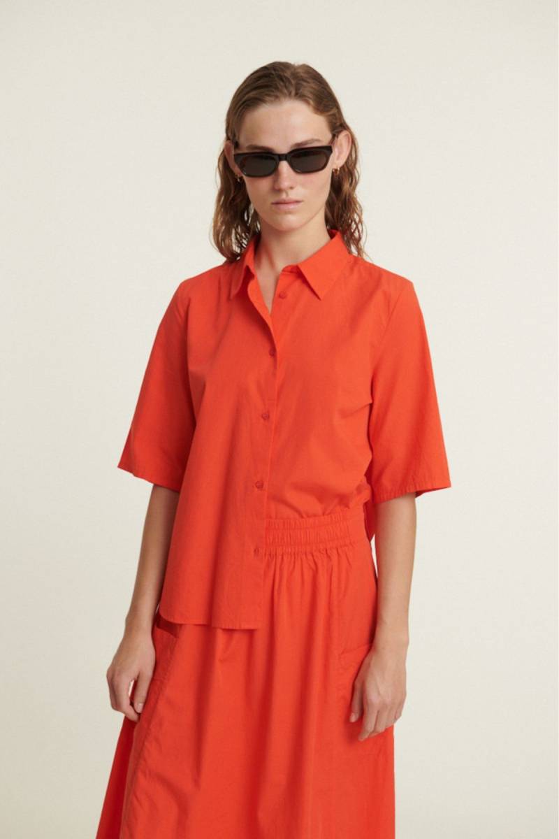 Hemd Silje Orange von Basic Apparel
