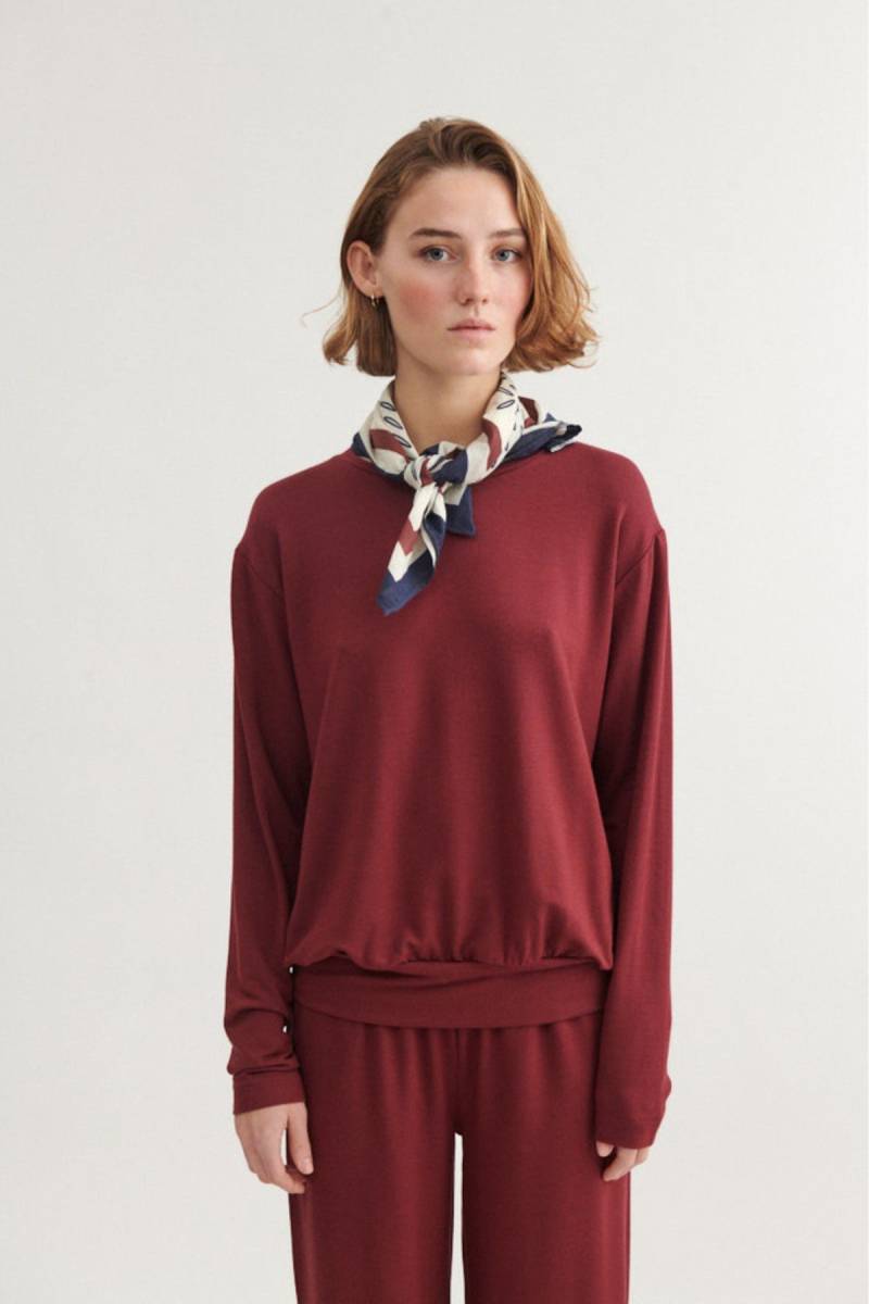 Longsleeve Sadie Rot von Basic Apparel