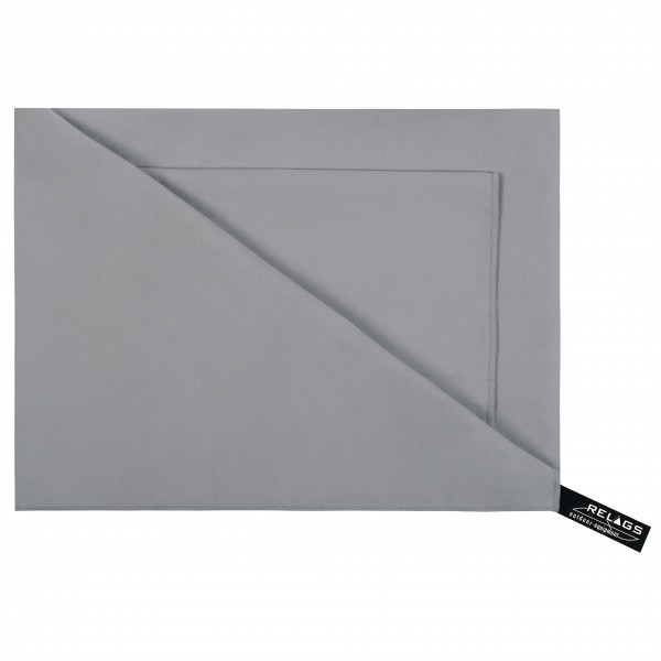 Basic Nature - Handtuch Velour - Mikrofaserhandtuch Gr 60 x 120 cm grau von Basic Nature