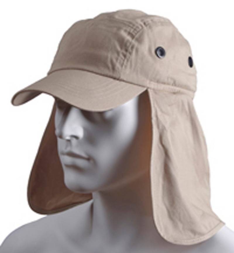 BasicNature Legionärsmütze Origin Outdoors Legionärskappe mit Schutz von BasicNature