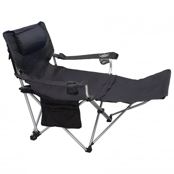 Basic Nature - Travelchair Luxus - Campingstuhl grau von Basic Nature