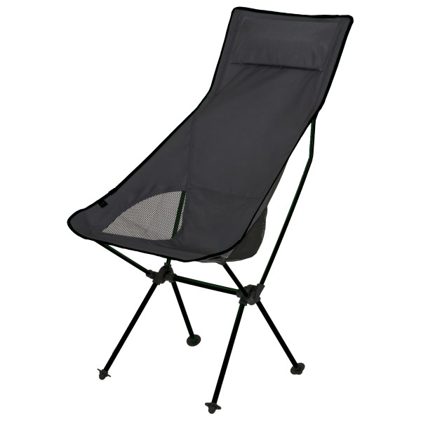 Basic Nature - Travelchair Ultralight High Rest - Campingstuhl Gr 89 x 57 x 103 cm grau von Basic Nature