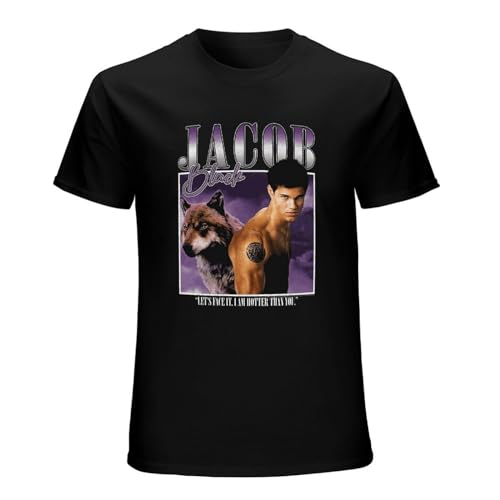 Men's Twilight Twilight Two Images Jacob T-Shirt Black M Men's Twilight Twilight Two Images Jacob T-Shirt Black M von Basic diary