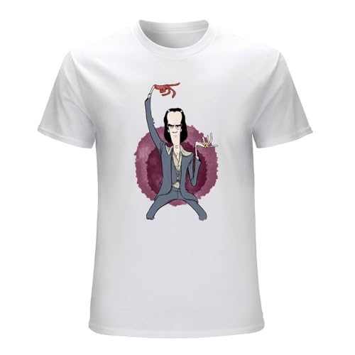 Nick Cave T-Shirt Funny t Shirt Customized t Shirts Cute Clothes Boys t Shirts Men Clothings White M Nick Cave T-Shirt Funny t Shirt Customized t Shirts Cute Clothes Boys t Shirts Men Clothings White M von Basic diary