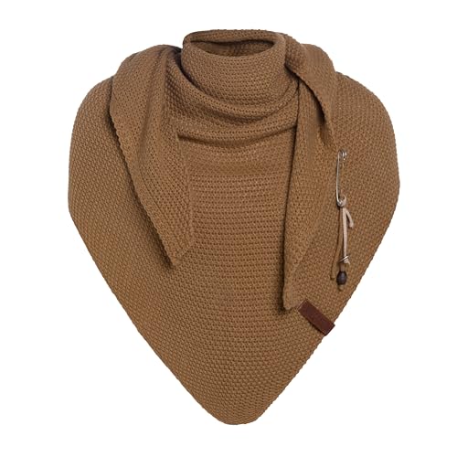 Knit Factory Damen Dreieckschal Coco new camel 190 x 85 cm von KNIT FACTORY