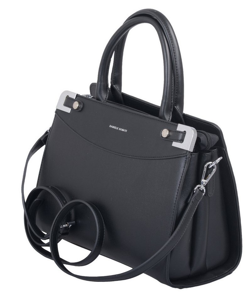 Basic Handtasche SN Synthetiktasche schwarz 40x33x13 cm Basic Handtasche SN Synthetiktasche schwarz 40x33x13 cm von Basic