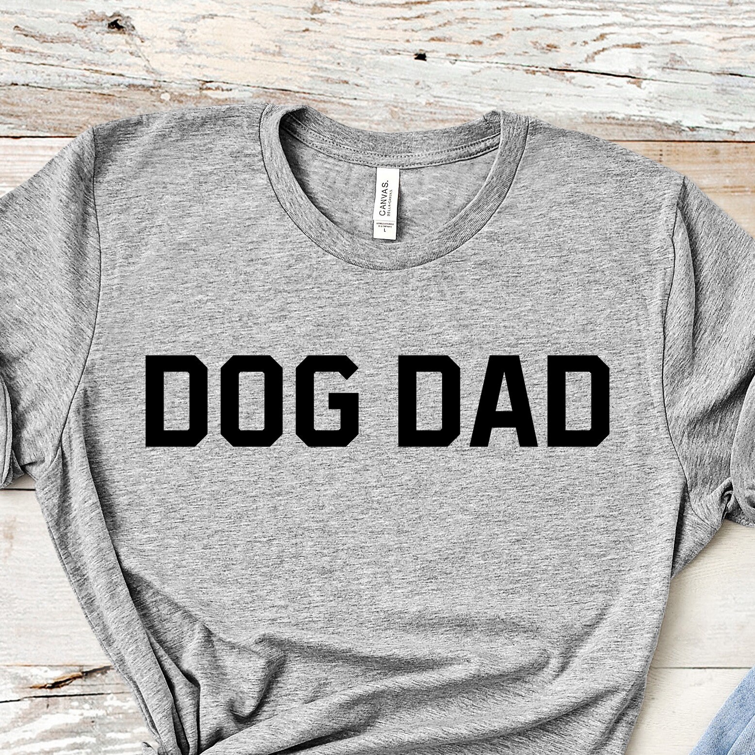 Hund Papa | Unisex Kurzarm Shirt Mehrere Farboptionen Auf Bestellung Hund Papa | Unisex Kurzarm Shirt Mehrere Farboptionen Auf Bestellung von BasicBitchDesigns