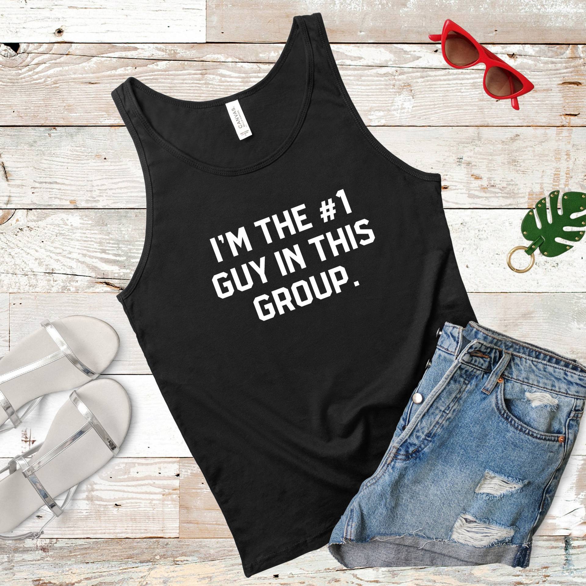 Ich Bin Die Nummer Eins in Dieser Gruppe | Vanderpump Rules Zitat Unisex Tank Top Mehrere Farboptionen Auf Bestellung von BasicBitchDesigns