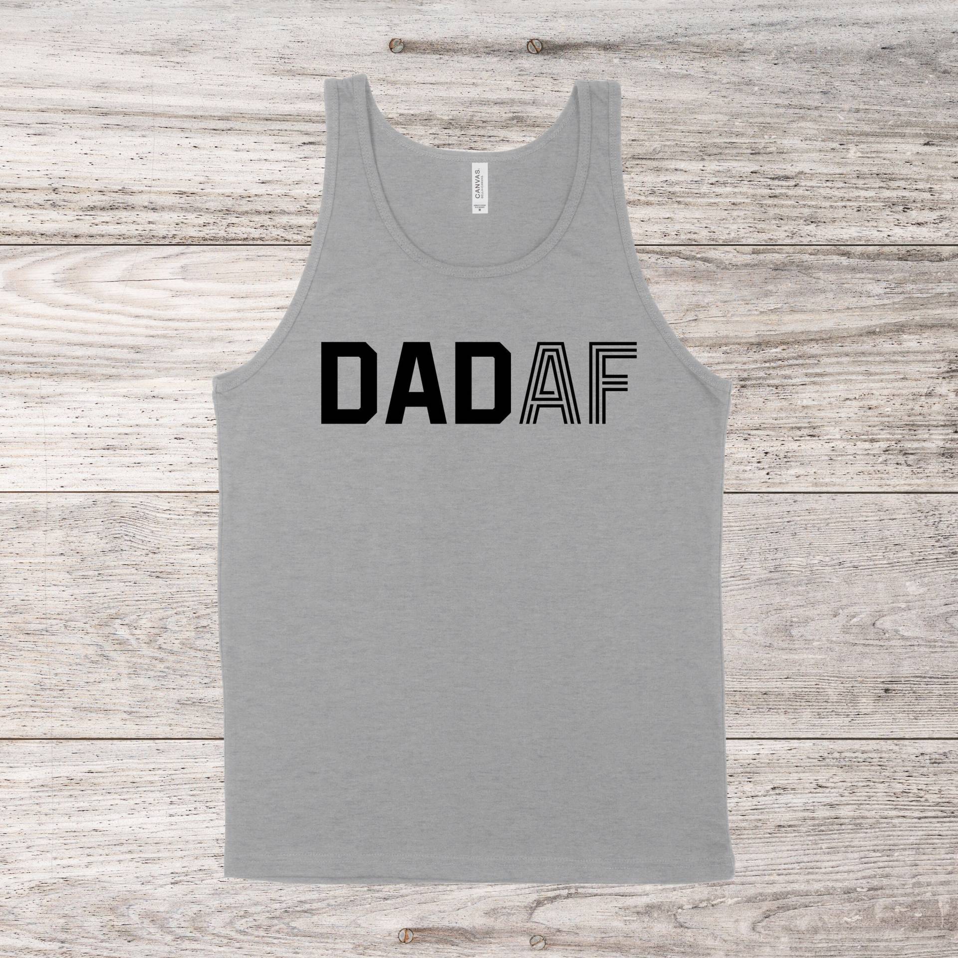 Papa Af | Unisex Tank Top Mehrere Farboptionen Auf Bestellung von BasicBitchDesigns