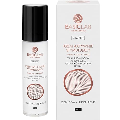BasicLab Dermocosmetics BasicLab Anti-Falten Augencreme | 50 ml | Nachtcreme, Für Männer und Frauen, Für Augenlider, Für reife Haut von BasicLab Dermocosmetics