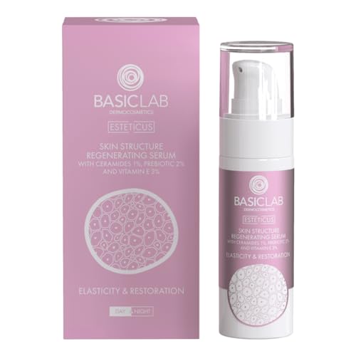 BasicLab Dermocosmetics Regenerierendes und stärkendes Gesichtsserum 30 ml Für Frauen und Männer, Tag und Nacht geeignet Emulgierendes Serum von BasicLab