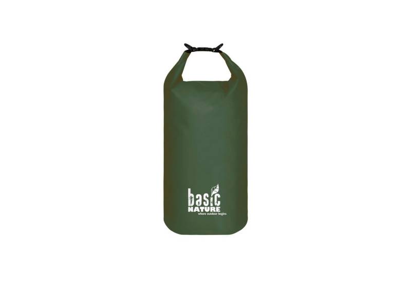 BasicNature Packsack, BasicNature Packsack '500D' - 20 L dunkelgrün, mit Tragegurt von BasicNature